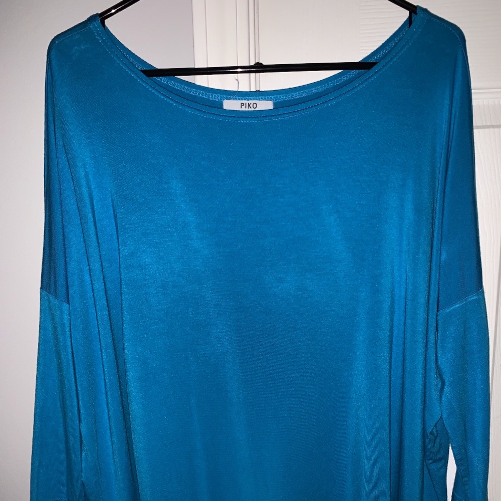 Blue Piko Top